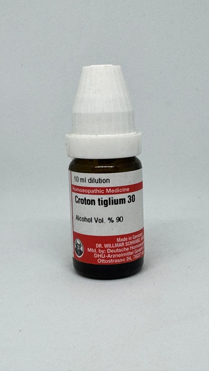 Croton Tiglium – Mother Tincture | Homoeopathic Remedy for Skin Eruptions & Severe Diarrhoea