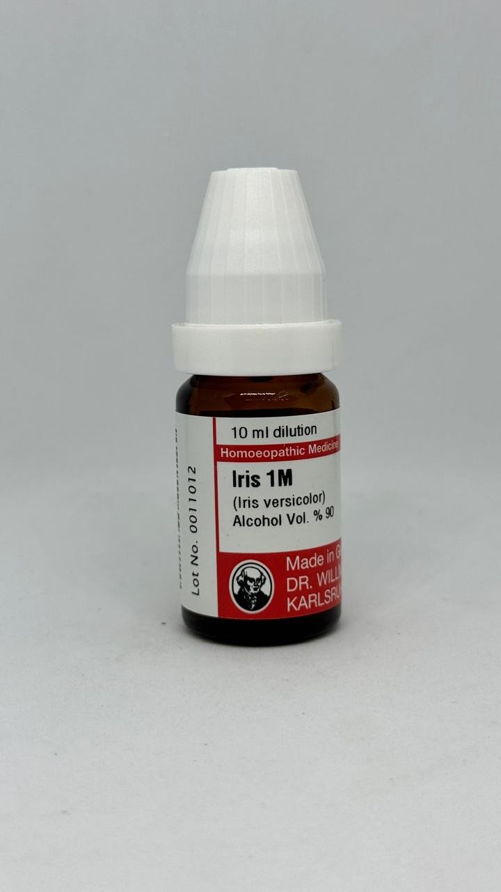 Iris Versicolor – Mother Tincture | Homoeopathic Remedy for Migraine, Acid Reflux & Skin Eruptions