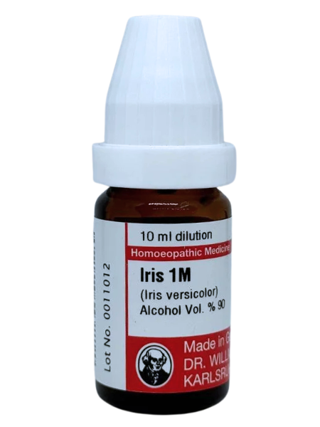 Iris Versicolor – Mother Tincture | Homoeopathic Remedy for Migraine, Acid Reflux & Skin Eruptions