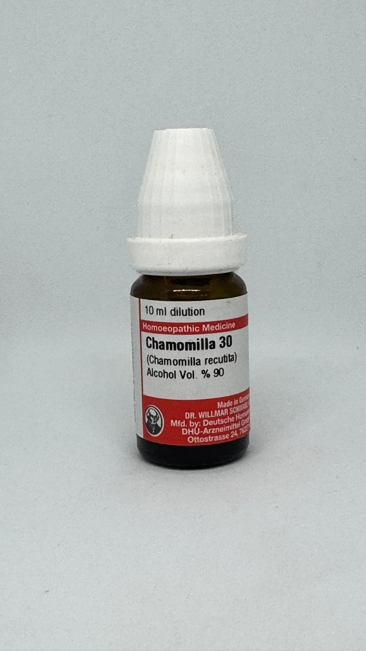 Chamomilla – Mother Tincture | Homoeopathic Remedy for Teething, Irritability & Abdominal Colic