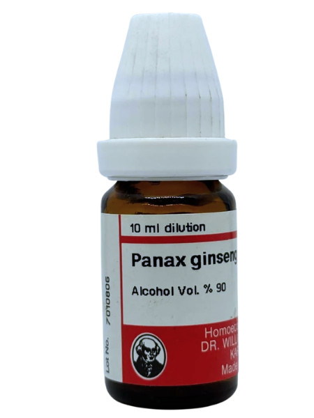 Ginseng – Mother Tincture | Homoeopathic Energy & Vitality Booster for Weakness, Fatigue & Nervous Exhaustion