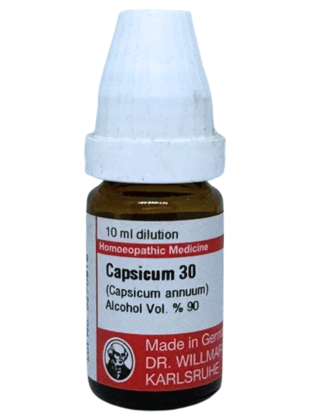 Capsicum Annum | DAR No: 21-324(H)-017 – Dr. Willmar Schwabe Germany (Original Homeopathic Medicine)