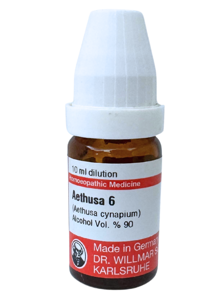 Aethusa – Mother Tincture | Homoeopathic Remedy for Vomiting in Children, Milk Intolerance & Digestive Weakness