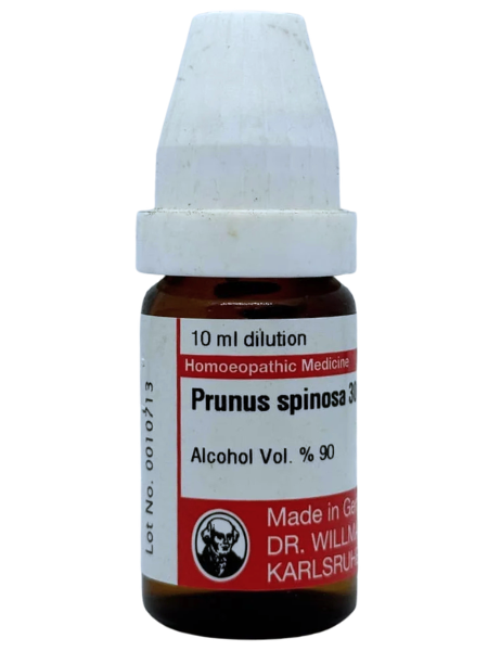 Prunus Spinosa – Mother Tincture | Homoeopathic Remedy for Eye Pressure, Urinary Complaints & Neuralgic Pain
