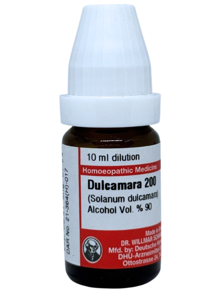 Dulcamara | DAR No: 21-364(H)-017 – Dr. Willmar Schwabe Germany (Original Homeopathic Medicine)