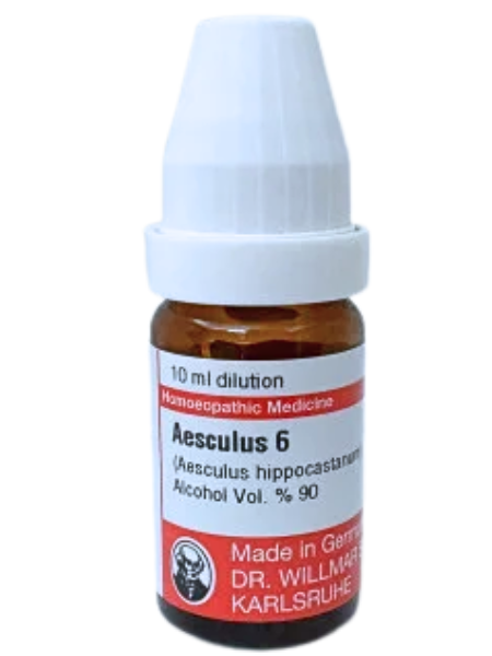 Aesculus Hip | DAR No: 21-282(H)-017 – Dr. Willmar Schwabe Germany (Original Homeopathic Medicine)