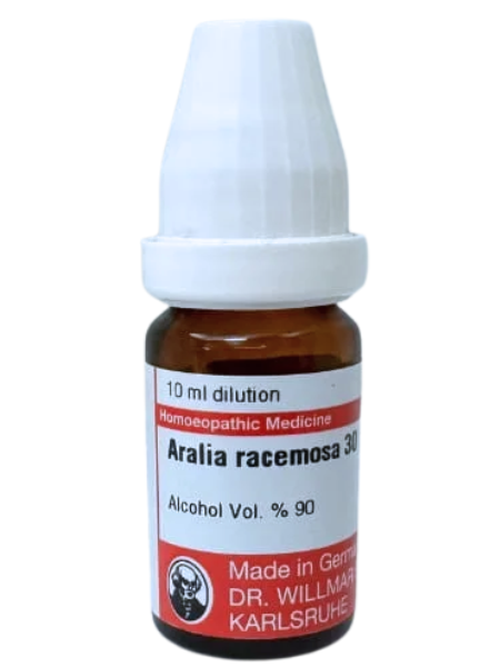 Aralia Racemosa | DAR No: 21-294(H)-017 – Dr. Willmar Schwabe Germany (Original Homeopathic Medicine)