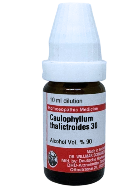 Caulophyllum Thalictroides – Dr. Willmar Schwabe Germany (Original Homeopathic Medicine)