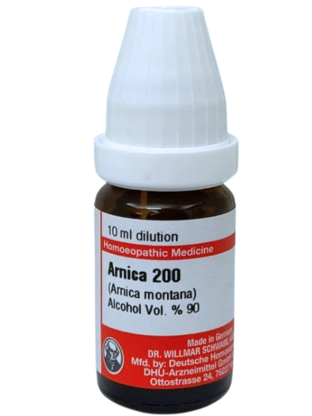 Arnica Montana | DAR No: 21-297(H)-017 – Dr. Willmar Schwabe Germany (Original Homeopathic Medicine)
