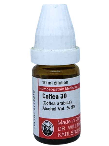 Coffea Cruda | DAR No: 21-356(H)-017 – Dr. Willmar Schwabe Germany (Original Homeopathic Medicine)
