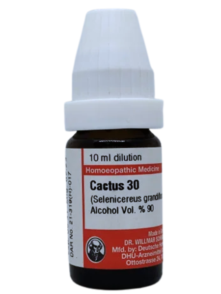 Cactus Grandiflorus | DAR No: 21-319(H)-017 – Dr. Willmar Schwabe Germany (Original Homeopathic Medicine)