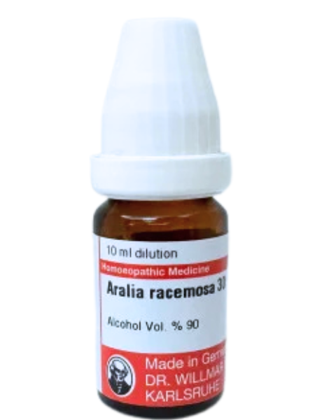 Aralia Racemosa – Mother Tincture | Homoeopathic Remedy for Asthma, Dry Cough & Breathing Difficulty