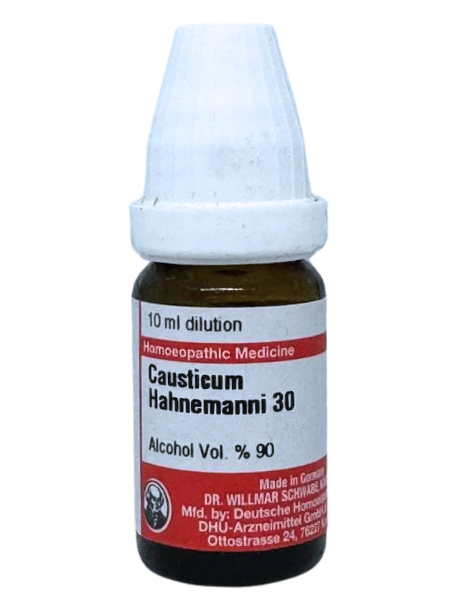 Causticum | DAR No: 21-355(H)-017 – Dr. Willmar Schwabe Germany (Original Homeopathic Medicine)