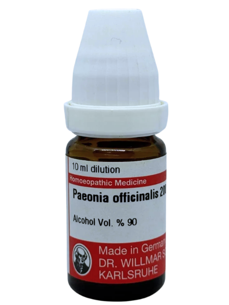 Paeonia Officinalis – Mother Tincture | Homoeopathic Remedy for Anal Fissures, Varicose Ulcers & Rectal Pain