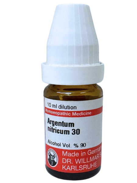 Argentum Nitricum | DAR No: 21-295(H)-017 – Dr. Willmar Schwabe Germany (Original Homeopathic Medicine)
