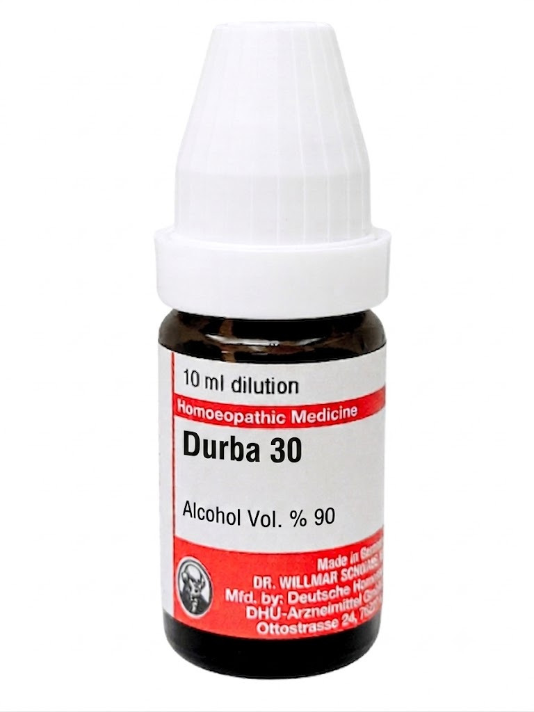 Durba | DAR No: 21-363(H)-017 – Dr. Willmar Schwabe Germany (Original Homeopathic Medicine)