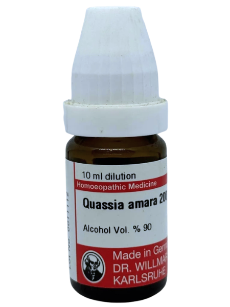 Quassia – Mother Tincture | Homoeopathic Digestive Tonic for Worms, Loss of Appetite & Weak Digestion