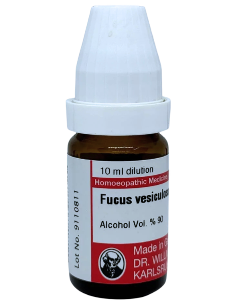 Fucus Vesiculosus | DAR No: 21-375(H)-017 – Dr. Willmar Schwabe Germany (Original Homeopathic Medicine)