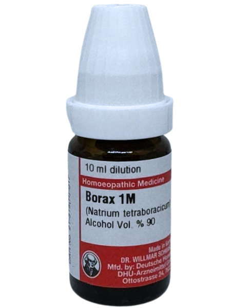 Borax | DAR No: 21-315(H)-017 – Dr. Willmar Schwabe Germany (Original Homeopathic Medicine)