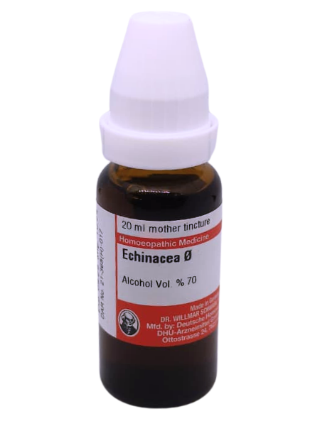 Echinacea Angustifolia – Mother Tincture | Homoeopathic Remedy for Immunity Boost, Skin Infections & Blood Purification