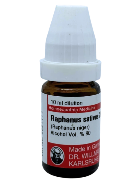 Raphanus Sativus – Mother Tincture | Homoeopathic Remedy for Post-Surgical Gas, Liver Disorders & Biliary Colic